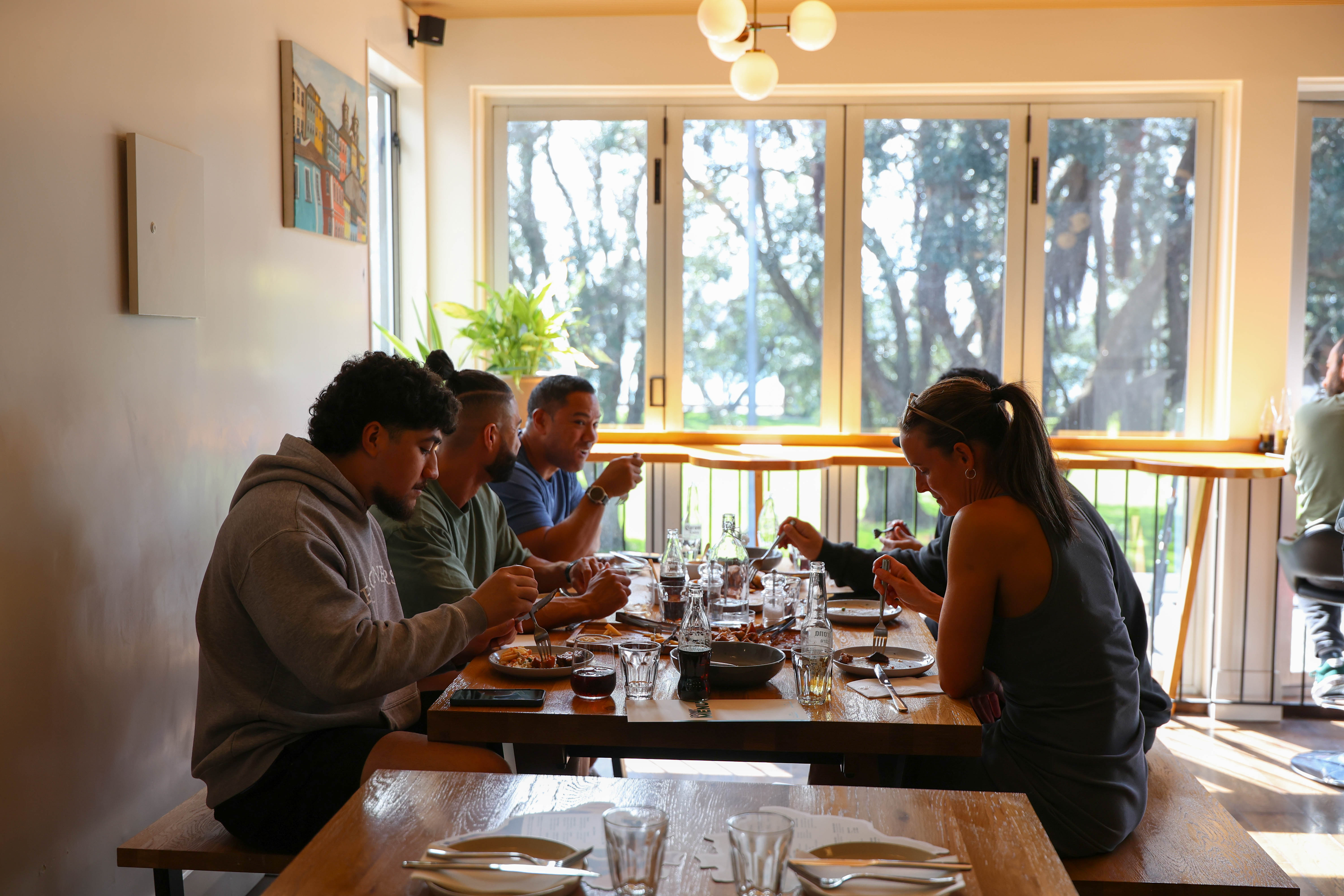 Dining room at Kika's Mission Bay
